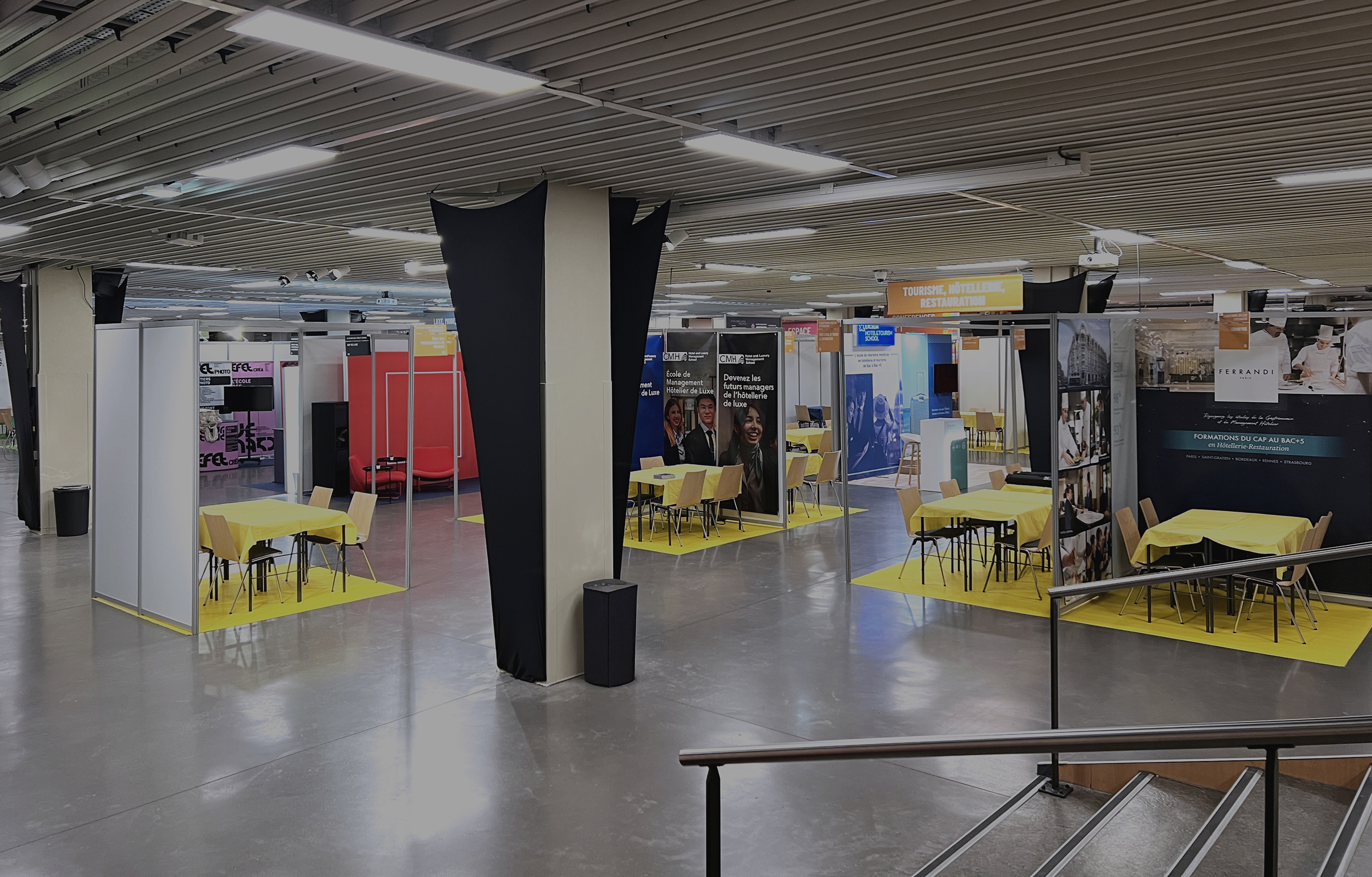 3000m² à votre disposition pour tous vos évenements.